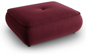 Puf Lily cu tapiterie din tesatura structurala