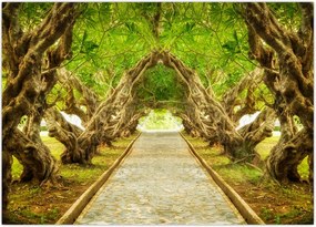 Tablou - Tunel viu din plumeria (70x50 cm)