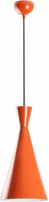 Lustra TOM 3541, portocaliu, metal, 19x45-134 cm