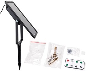 Bandă LED solară dimabilă Aigostar LED/10W/3,2V 10 m 6500K IP65 + telecomandă