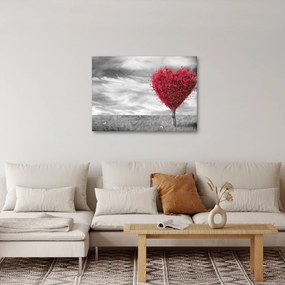 Tablou -Inima din coroanele copacilor (70x50 cm)