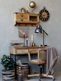 Dulap de perete, din lemn masiv, aspect rustic
