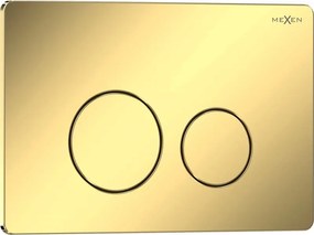 Mexen Tex 06 buton de spălare din oțel inoxidabil, auriu șampanie lucios - 6106-08