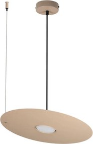 Pendul pe cablu PIATTO 1xGX53/15W/230V, Ø 35 cm, bej