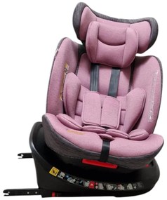 Scaun Auto cu Isofix Baby Care™ BS10P, Cu rotire 360 grade, Omologare R-129 i-Size, 0-36 kg, Tetiera reglabila, Transformabil in scoica auto, Sistem