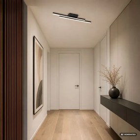 Rabalux 71527 - Plafonieră LED LIRIEN LED/12W/230V 3000K neagră