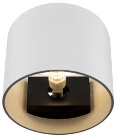 Aplica de perete design tehnic Rond alb MYC066WL-01W