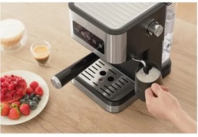 Sencor - Espressor cu pârghie 1050W/230V, negru/crom mat