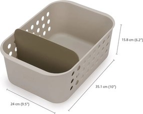Organizator de baie bej EasyStore – Joseph Joseph