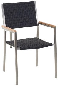 Set mobilier de grădină Cleopatra (negru ratan). 1078482