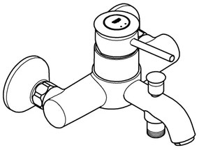 GROHE 23787000 - Baterie de cadă START CLASSIC DN 15, crom lucios