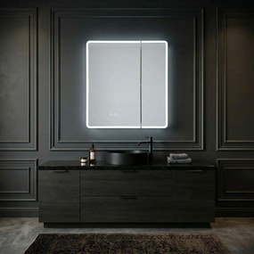 Dulap cu oglindă LED M1011-60 60x70