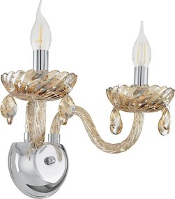 Eglo 39097 - Aplica perete BASILANO 2xE14/40W/230V