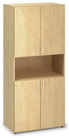 Dulap înalt ProOffice 80 x 47 x 178 cm, pară sălbatică