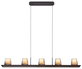 Lustra LED suspendata design modern ALABASTRO 5L