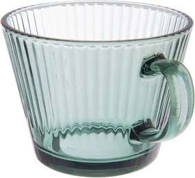 Cană verde din sticlă 430 ml Verde – Orion