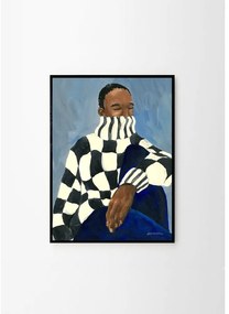 Poster 50x70 cm Check – Hanna Peterson – The Poster Club