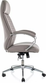 Scaun de birou rotativ Q-09 gri