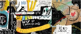 Tablou - Graffiti (120x50 cm)