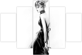 Tablou - Ilusție de modă (150x105 cm)