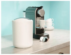 Coș deșeuri Wenko Brasil, 21 cm, alb