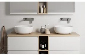 Cersanit K116-047-ECO - Lavoar pentru montare pe blat MODUO, Ø 35 cm, ceramică, alb lucios