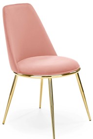 Scaun de sufragerie Kincardine (roz + auriu). 1039696