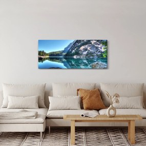 Tablou - Lac montan (120x50 cm)