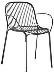 Scaun cu cotiere Hiray, mai multe variante - Kartell Culoare: negru