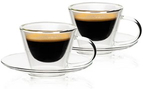 4Home Pahare termo espresso Elegante Hot&Cool, 80 ml, 2 buc.
