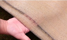 Plasă de umbrire 1,5x20m 95% 200g Bej
