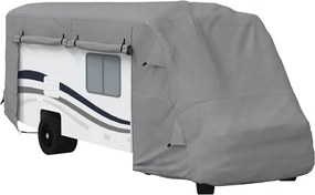 vidaXL Husa de rulota gri 730x235x275 cm Tesatura netesuta