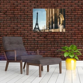 Tabou din piața Trocader, Paris (70x50 cm)