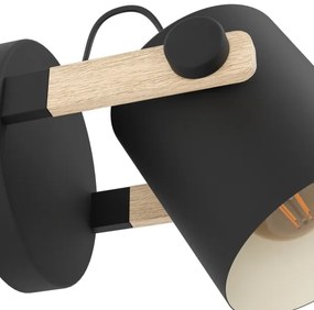Eglo 43518 - Aplica de perete HORNWOOD, 1xE27/28W/230V