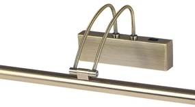 Searchlight 8343AB - Aplică tablou LED LED/14W/230V alamă