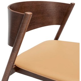 Fotoliu maro închis Oblique – Hübsch