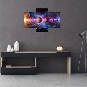 Tablou - Sistemul solar (90x60 cm)