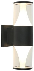 Prezent 12104 - Aplică de perete LED pentru exterior SERA 2xLED/7W/230V 4000K IP54