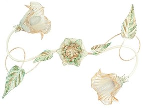 Lustra aplicata eleganta design clasic floral 2 brate I-PRIMAVERA