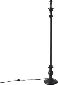 Lampă de podea clasică neagră fără abajur - Classico