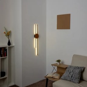 Aplică LED Brilagi WOODY COLLINE LED/15W/230V stejar