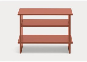 Noptieră cărămizie cu rafturi Inari – Teulat