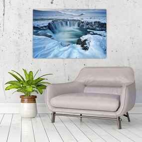 Tablou - Cascadele zeilor, Islanda (90x60 cm)
