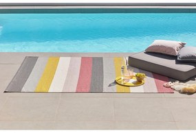 Pernă de grădină 38x58 cm Sunny Pale Rose – Pappelina