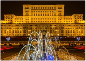 Tablou - Palatul Parlamentului, București, România (70x50 cm)