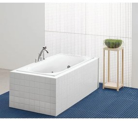 Cada dreptunghiulara, Villeroy&amp;Boch Cetus, compozit Quaryl, 180x80cm, Alb Alpin, UBQ180CEU2V-96