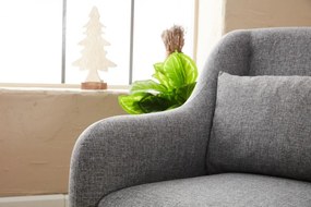Fotoliu Venus, Poliester / Linen, Gri