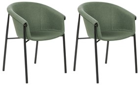 Set 2 buc scaun tip bar Anja (verde). 1077510