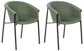 Set 2 buc scaun tip bar Anja (verde). 1077510