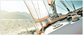 Tablou - Yacht (120x50 cm)